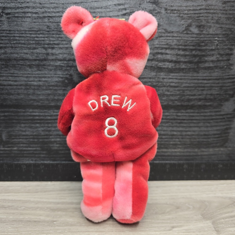 Vintage 1999 Cardinals Opening Day #8 JD Drew MLB Salvino's Bammers Mini BEAR - Picture 6 of 8